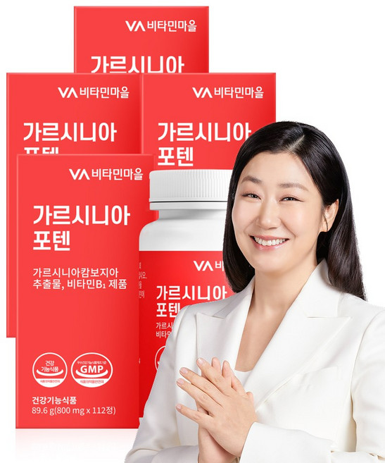 비타민마을 가르시니아 포텐, 112정, 4개