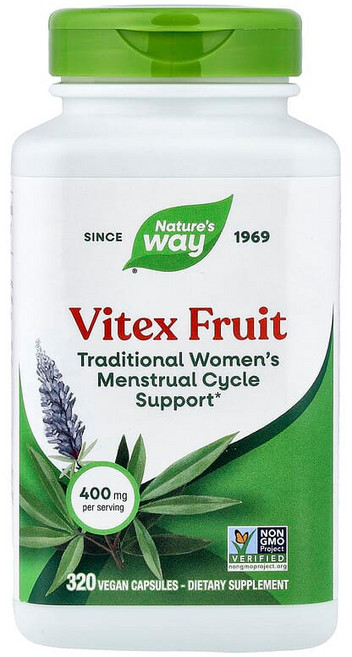 Nature's Way 바이텍스 과일 400mg 베지 캡슐 320정 NWY-11923, 1