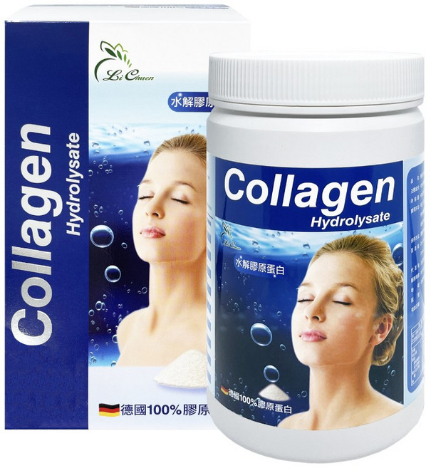 德國 水解膠原蛋白 100%膠原蛋白 胺基酸, 500g, 1個