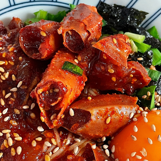 [속초 게싸다구] 속초 양념홍게장 반찬 홍게 제철 무침 게장 집반 혼밥 밥도둑, 1개, 1kg