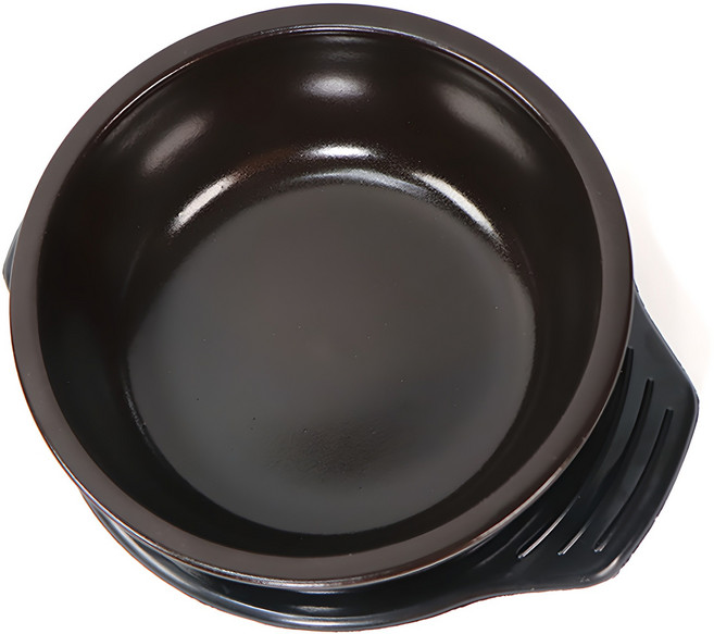 해피정 진뚝배기 직화 설렁탕기A 3호 + 멜라민 받침 세트, 19cm, 1개