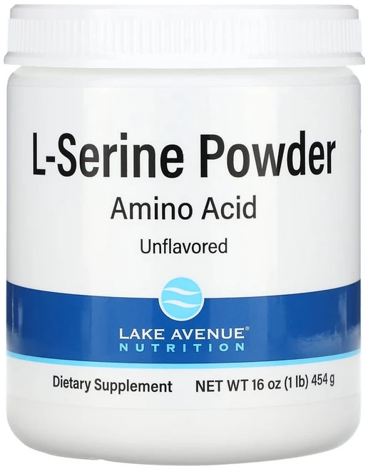 레이크 에비뉴 뉴트리션 L-세린 분말 무맛 분말 454g(1lb), 454g, 1개 - 쿠팡