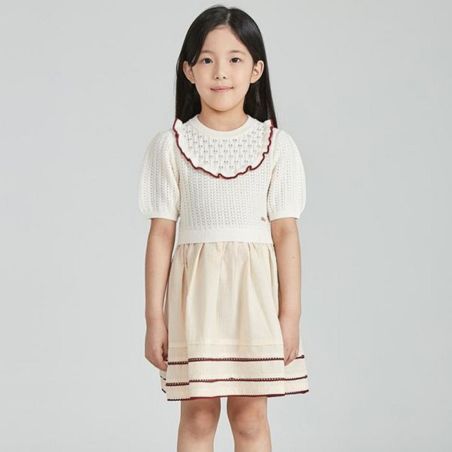 닥스키즈 크로쉐 썸머 니트 원피스 DTM12NJ55M LB_P415960349