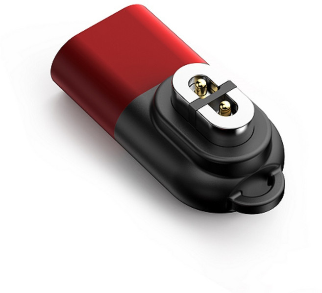 Shokz 韶音 Openrun S803 USB-C 充電轉接頭, 直頭-紅, 1個, 10cm