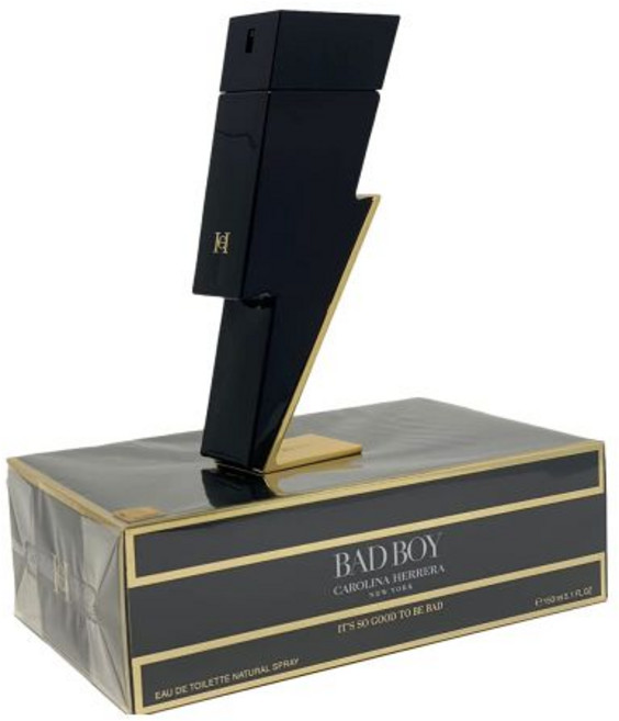 향수 캐롤리나 헤레라 배드 보이 EDT 스프레이 남성용 150ml, 5.1 Fl Oz (Pack of 1), 1개