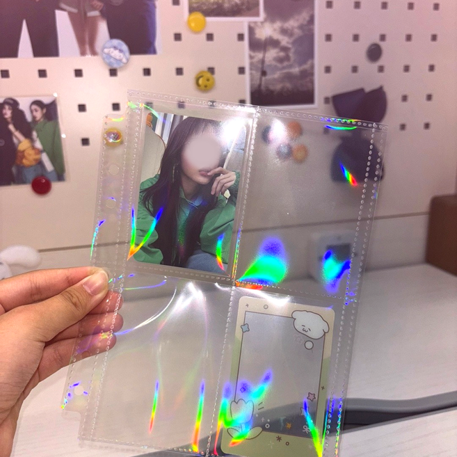 플랜와우 포카 바인더 다꾸 홀로그램 속지, 오로라, 10개