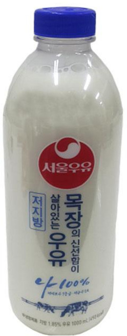 원하프저지방목장우유 1000ML서울, 1L, 1개