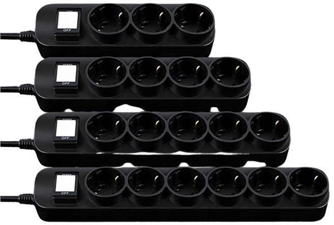 국산 절전 멀티탭 안전한 난연제품 3구 4구 5구 6구 과부하차단 멀티탭, 1개, 블랙 절전 멀티탭 3구, 1m