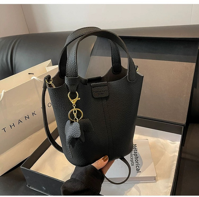 햇빛에이치 여성 데일리 버킷백 겸 숄더백 크로스백