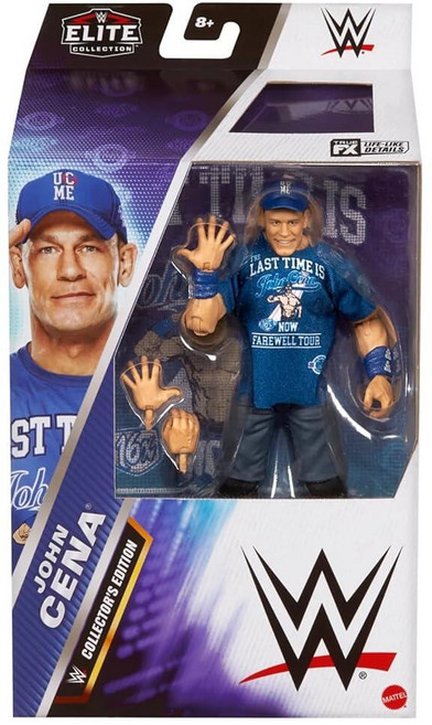WWE John Cena 독점 은퇴 투어 컬렉터 에디션 마텔 엘리트 컬렉션 시리즈 119 레슬링 액션 피규어 장난감, WWE John Cena 은퇴 투어 컬렉터 에디션 마텔