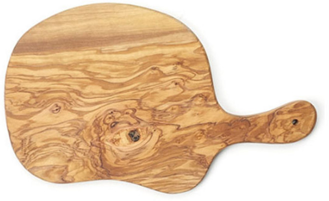 아르떼레뇨 양면곡선형 핸들 올리브 나무도마 캠핑플레이팅 수제 명품 원목도마, 1개