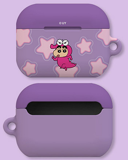 짱구 말랑말랑 에어팟 케이스+철가루방지스티커 1P, 말랑말랑 초코비, 에어팟프로