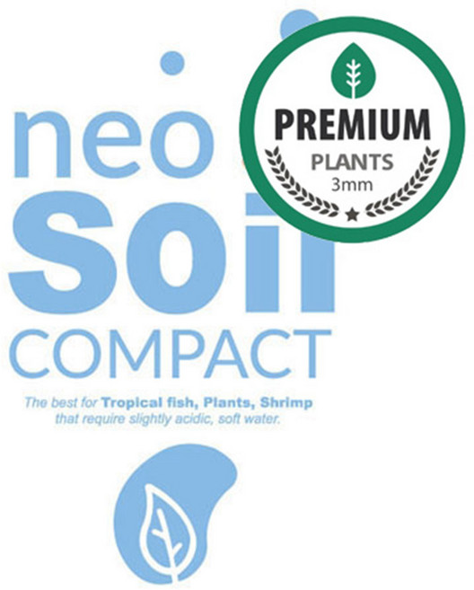 샘아쿠아 네오 컴팩트 플랜츠 프리미엄 소일 3mm 8L/ 수초 소일 바닥재, 1개