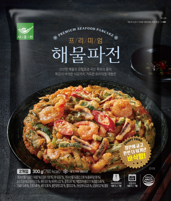 사옹원 프리미엄 해물파전 300g, 5개