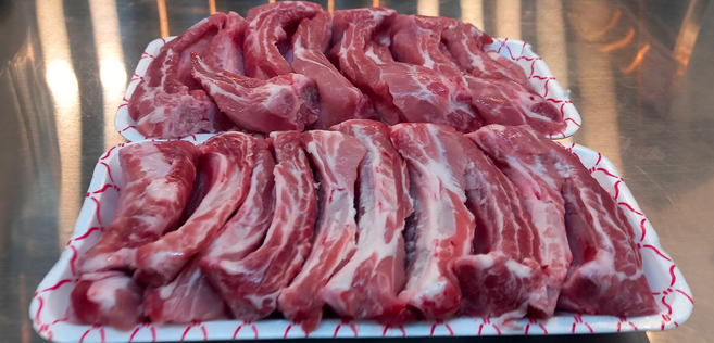 [고기생각] 맛있는 등갈비 국내산 600g, 1개