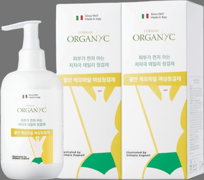 콜만 인티미트 워시 Y존 데일리 순한 여성 청결제, 1개