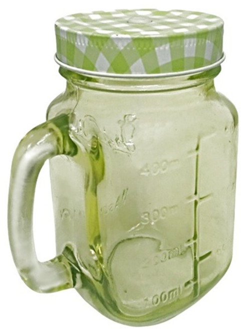 드링킹자 메이슨자(450ml 580ml))GREEN(12개 1박스), 580ml, 1개, 구성품