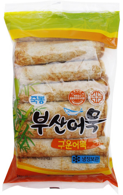 죽봉 부산어묵 구운어묵 800g 풍조식품 냉동, 10개