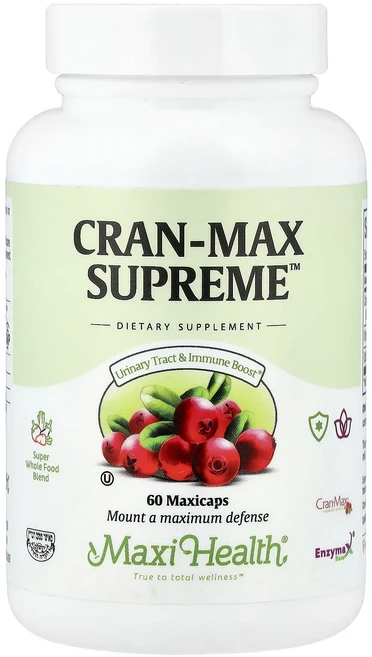 몸관리하세요 겨울입니다 Maxi Health Cran-Max Supreme™ 맥시캡슐 60개 특별관리진행, MaxiHealthCranMaxSupreme맥시캡슐60, 1, 60 - 쿠팡