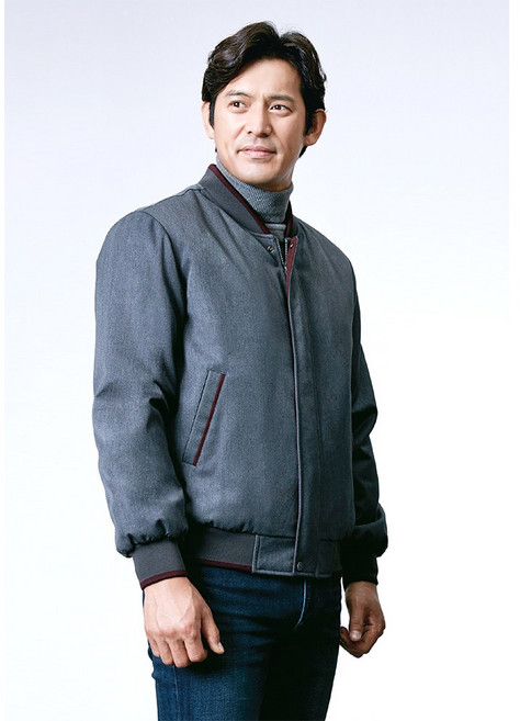 지벤 ZB-J174 활동성이 좋은 겨울 따뜻한 작업복 근무복 경비 패딩 점퍼, 1개