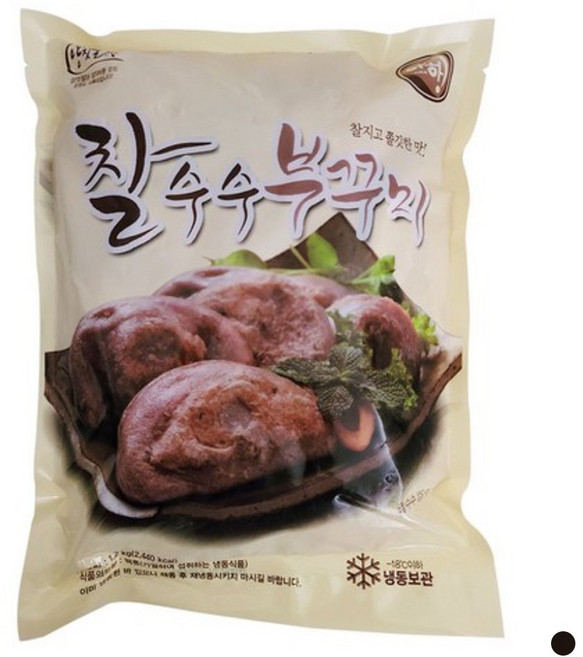 아하 1봉+1봉 아하찰수수부꾸미1.2kg(80gX15개입), 2개, 1.2kg