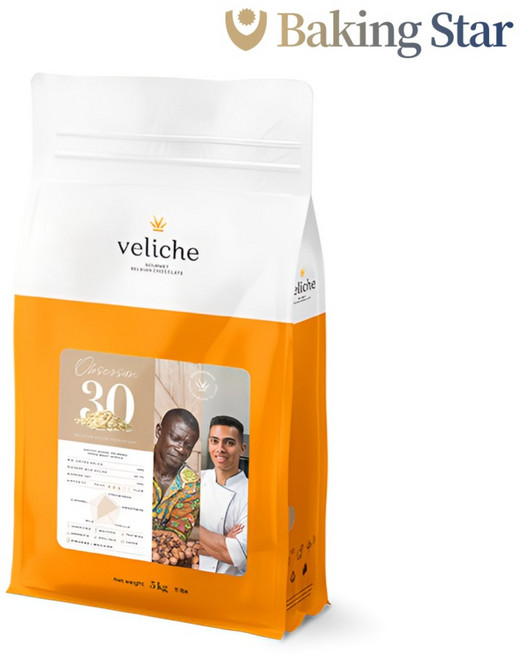 벨리체 오브세션 30% 화이트 초콜릿 2.5kg 커버춰