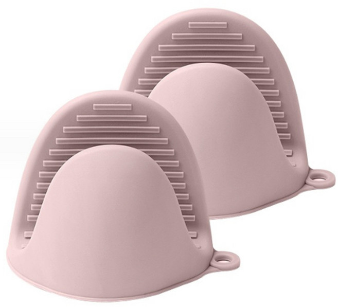 북유럽풍 내열 실리콘 냄비손잡이, 노르딕 핑크, 2개