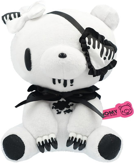 일본 GLOOMY 베어 곰 인형 _ 화이트, 1개, 12cm