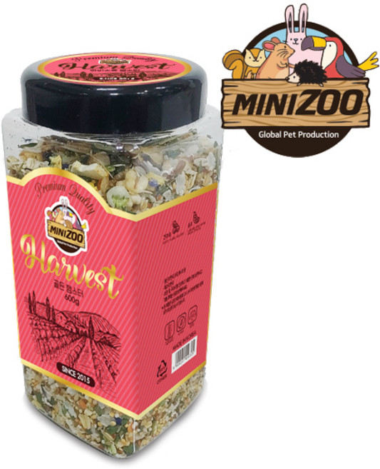 [미니주] 하비스트 골든 햄스터 550g, 1개