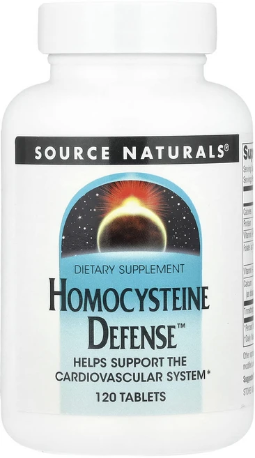 소스네추럴스 Homocysteine 호모시스테인 디펜스 120정 6개 - 쿠팡