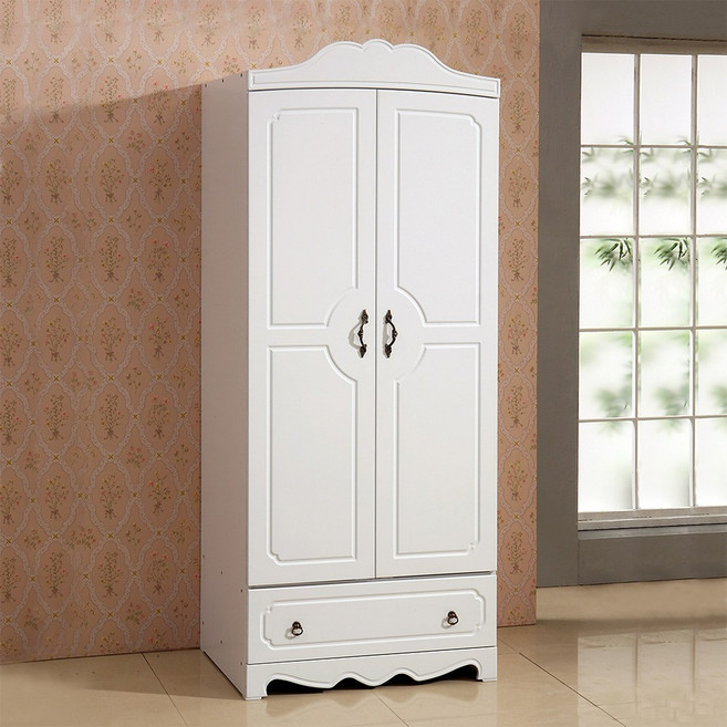 미자크 클래식 옷장 / 장농 이불장 서랍옷장 틈새옷장 드레스룸 800, 클래식 원서랍옷장(화이트)