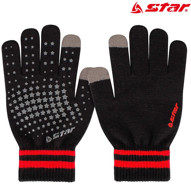 스타 동계용품 스포츠장갑 LG316 스마트터치 겨울장갑, S, 1개