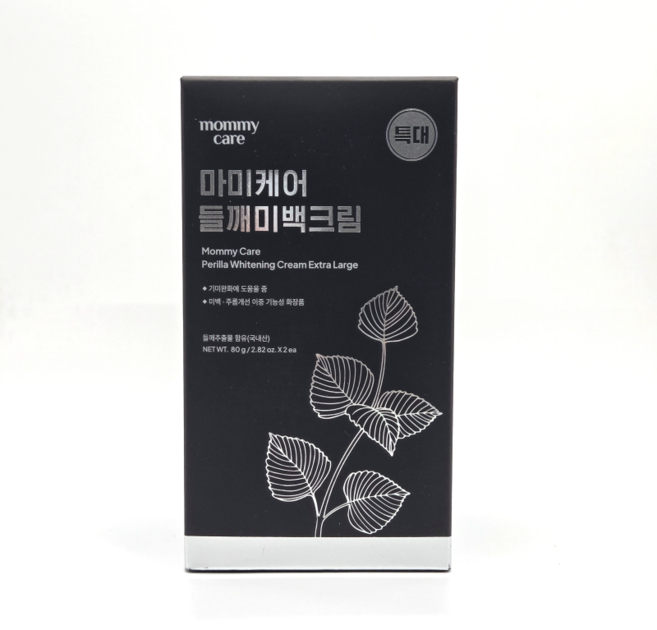 마미케어 들깨미백크림 대용량, 80g, 2개