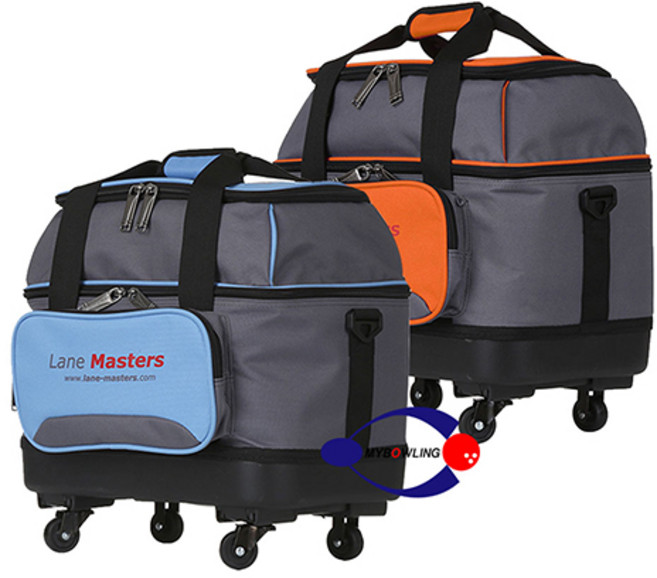 [마이볼링] 레인마스터 디럭스 1볼롤러백 / 볼링가방 볼링용품, 핑크, 1개