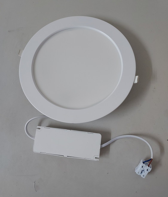 LED平板燈 超薄崁燈系列 18W Ø200mm AC120~240V, 日光色, 1個