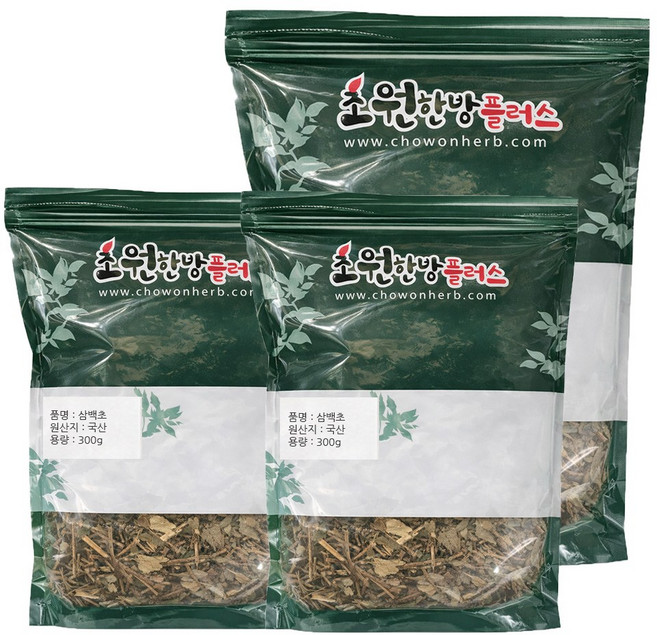 초원한방플러스 말린산백초 산백차, 3개, 100g