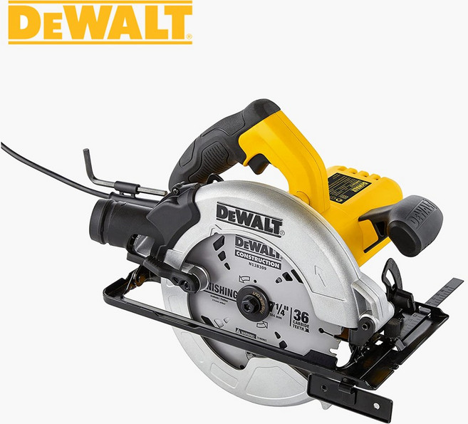 디월트 유선 전기 1500W 원형톱 목재용 DWE5615, 1개