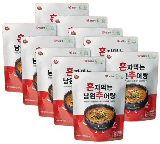 혼자먹는 남원 추어탕 300g 10팩, 10개