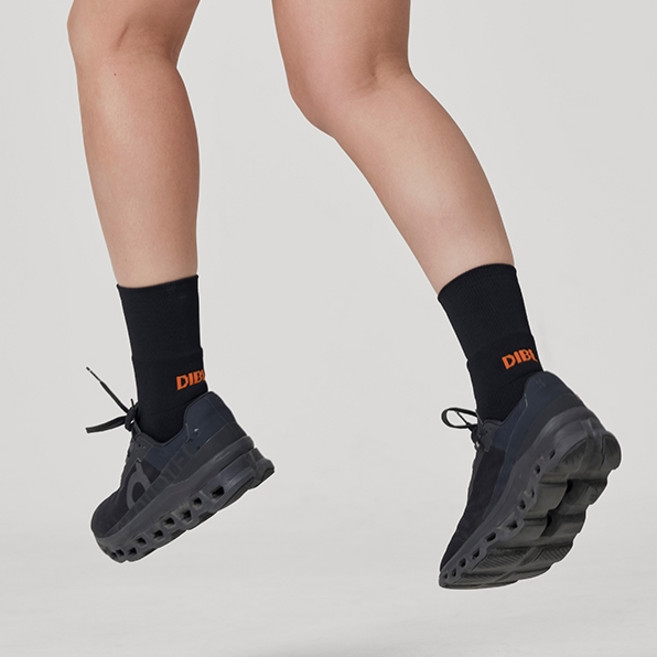 DIBL 디블 바이오맥스 로드 크루 삭스 스포츠 러닝 마라톤 양말