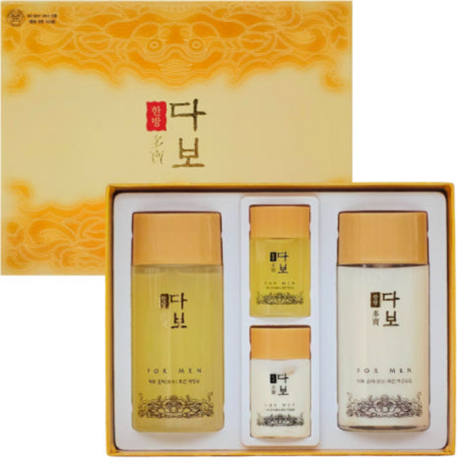 다보 한방 윤미 포맨 스킨+로션 2종세트, 1세트