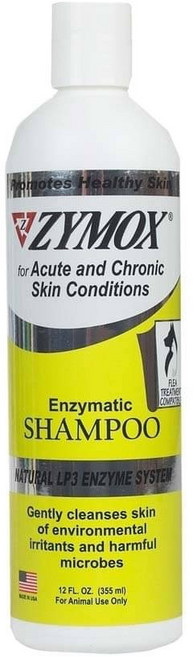 ZYMOX Oratene 三酵合一犬貓用口腔清潔潤絲精套裝 全方位呵護毛髮與口腔健康, 1個, 洗毛精 354ml, 354ml
