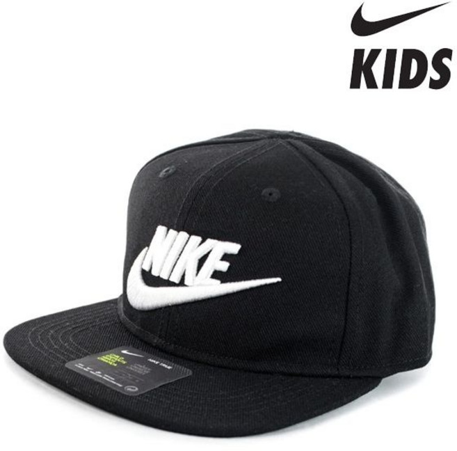 나이키 키즈 트루캡 스냅백 모자 4-7세 A252CA260P, 블랙(BK)
