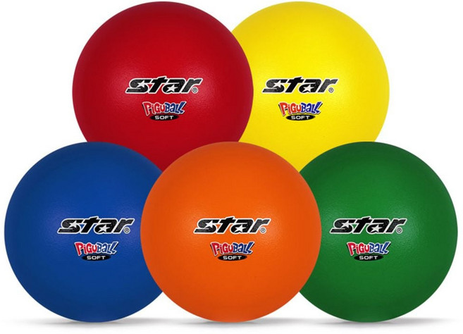 스타 피구공 소프트 3호 CB8103S 배구 피구 발리볼, 그린