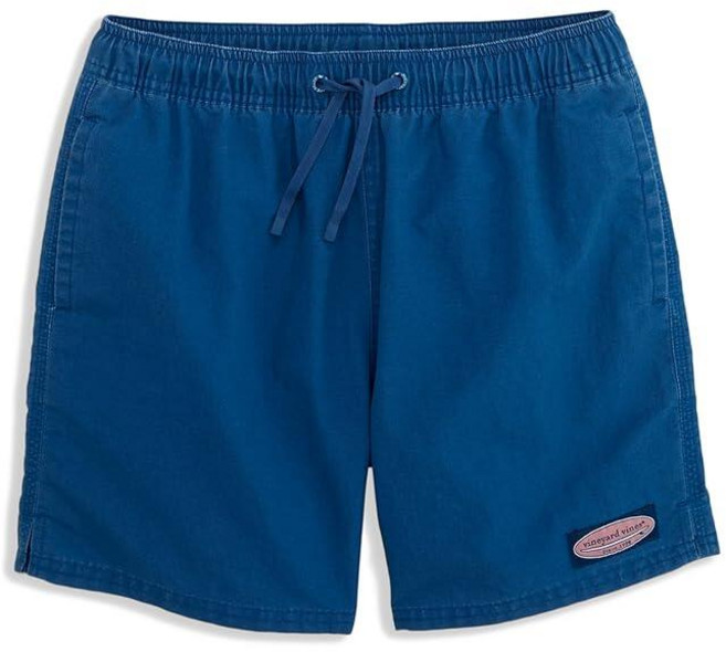 Vineyard vines Boys' Island Swim Trunks Moonshine 3T