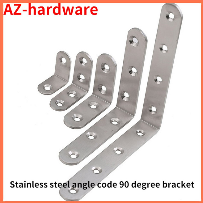 코드 90도 직각 스테인레스 5PCS 스틸 자형 커넥터 두꺼운 브래킷 앵글, 25 x 25 x 16 x 2.0