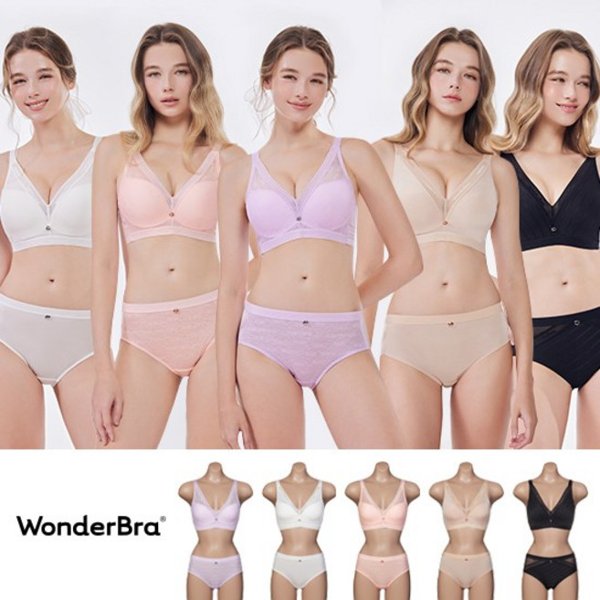 원더브라 원더핏 라이트 브라팬티 5세트 630537