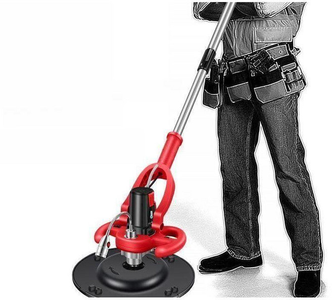 시멘트바닥 연마기 면갈이 샌딩기 콘크리트바닥연마기 연삭기 그라인더 건축공구 평탄화 산업용, 라이트+6단속도조절+연삭디스크x1