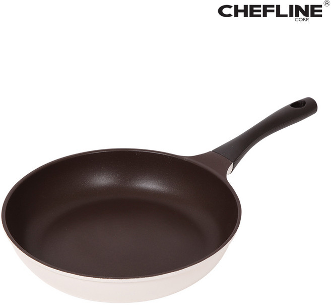 셰프라인 쵸코크림 가벼운 IH 인덕션 프라이팬, 1개, 28cm
