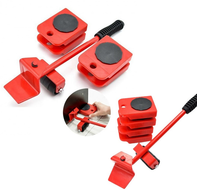 무거운 가구를 옮기는 작업에 사용하는 가구지렛대 파워크레인, 캠핑 화로대, 1개