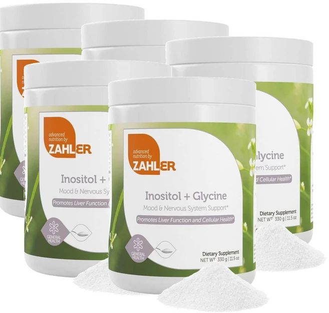 자일러 이노시톨 플러스 글리신 서플리먼트 파우더 Zahler Inositol Glycine, 5개, 330g - 쿠팡